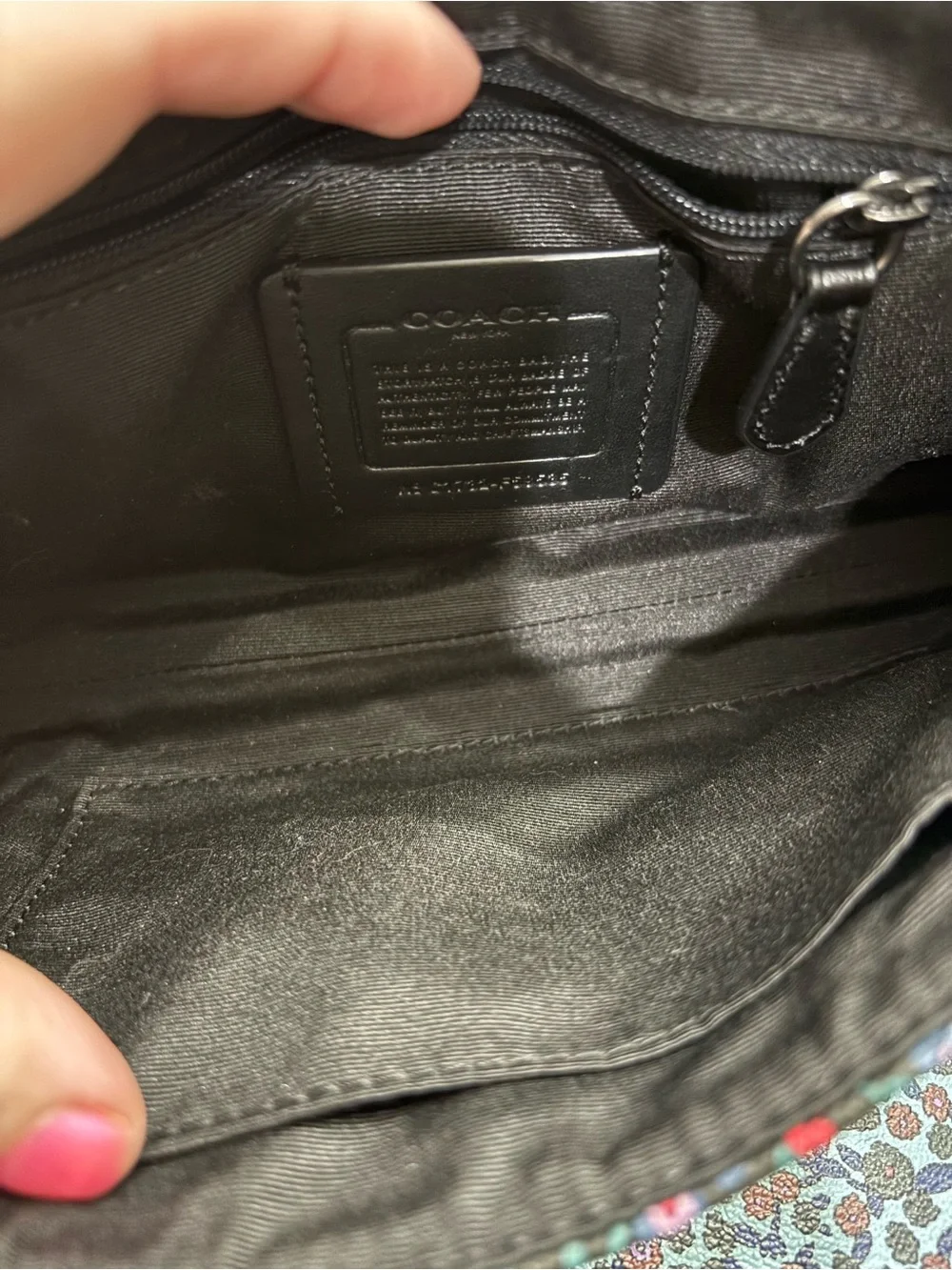 Coach Ranch Floral Reversible Crossbody